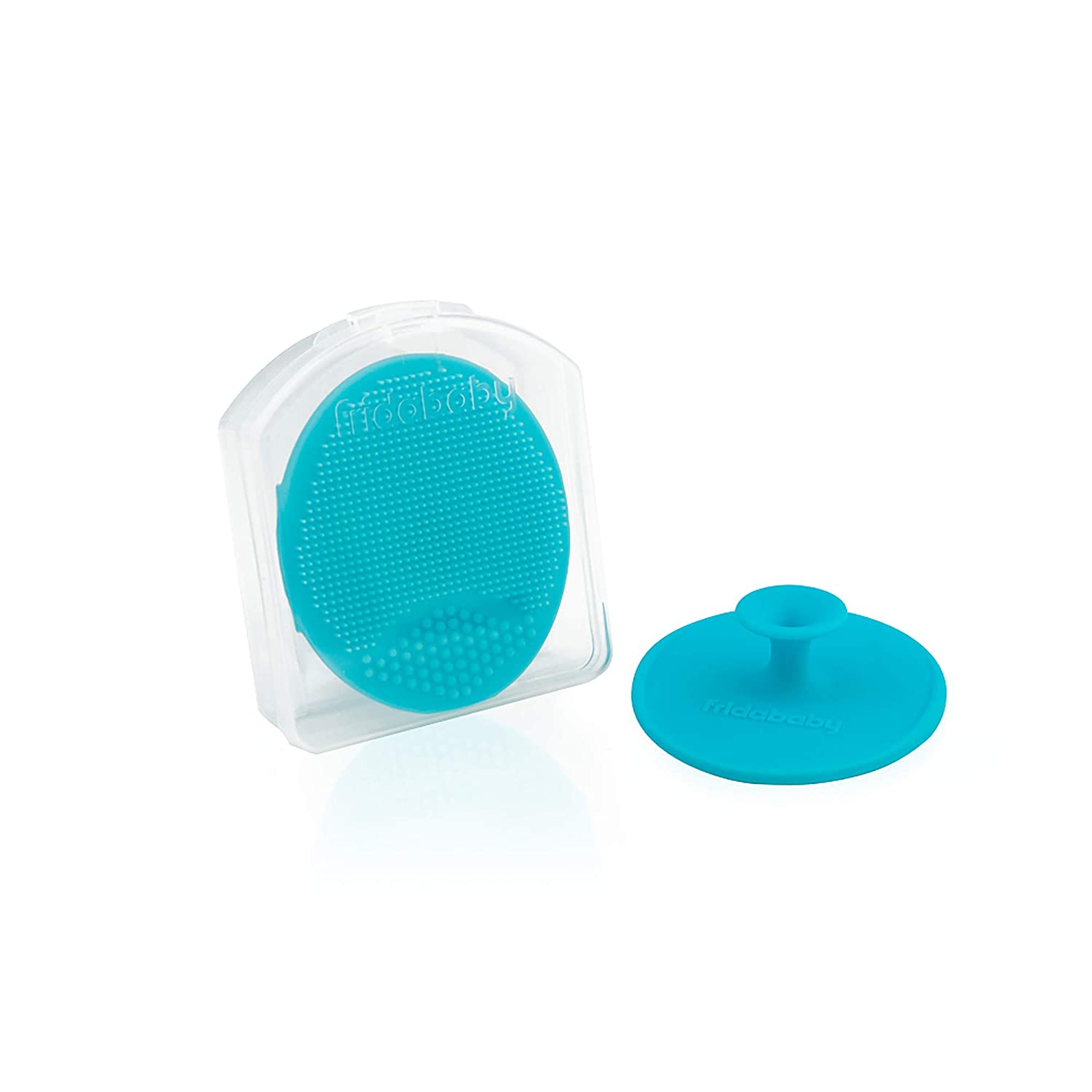 DermaFrida The SkinSoother Baby Bath Silicone Brush by Fridababy | Baby Essential for Dry Skin, Cradle Cap and Eczema (2 Pack) - Image 4